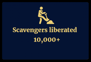Scavengers liberated