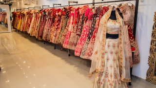 godmother dresses delhi Wedding Bells-Rent an Attire