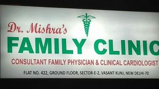 specialized physicians preventive medicine public health delhi Dr Abhinav Mishra, Dr Mishra's Family Clinic, General Physician