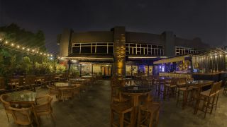 terraces for private parties in delhi Auro Kitchen & Bar