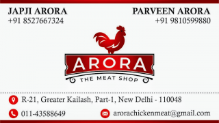 rotisserie meat delhi Arora The meat shop