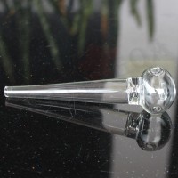 Transparent Glass Oil Pipe (5 Inch)