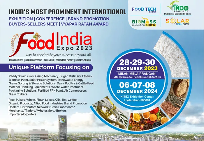 gastronomy fairs delhi Food India Expo | Food Grain Exhibition | Machinery